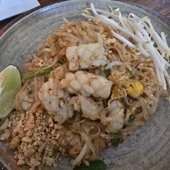Thai Tree - Pad thai with squid - Thai Near Me - Portland, Maine