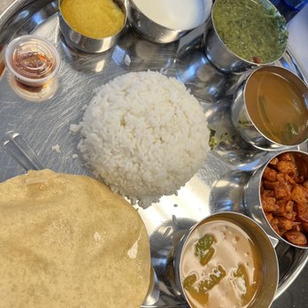 Komala Vilas - Sunday thali - Vegetarian Near Me - Sunnyvale, California Komala Vilas - Sunday thali - Vegetarian Near Me - Sunnyvale, California