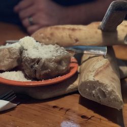 The Garlic - Bread and roasted garlic