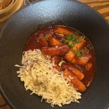 The Jin - Cheese Teokbokki with Chicken Katsu - Korean Near Me - New York, New York