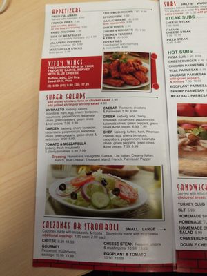 Menu photo 5 Vito's Express Owings Mills, MD
