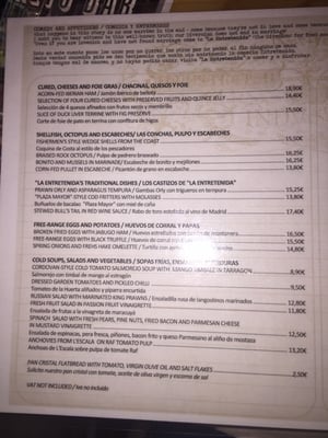 Menu photo 1 La Entretenida Madrid, M