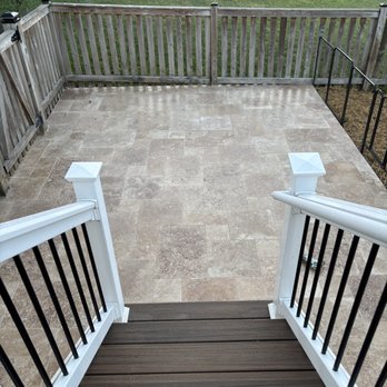 Phoenix Home Services - Back patio finished - General Contractors Near Me - Fairfax, Virginia