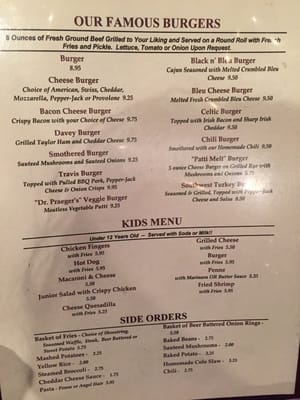 Menu photo 3 Davey's Irish Pub & Restaurant Montvale, NJ