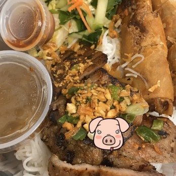 Rang Dong Restaurant - Pork and egg rolls vermicelli - Vietnamese Near Me - Alameda, California Rang Dong Restaurant - Pork and egg rolls vermicelli - Vietnamese Near Me - Alameda, California
