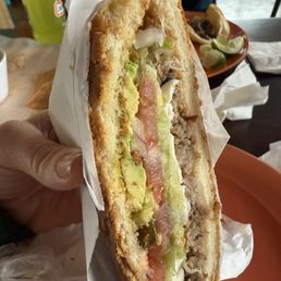 Tortas with carnitas Tortas with carnitas