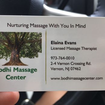 Bodhi Massage Center - Elaina is amazing! - Massage Therapy Near Me - Vernon, New Jersey Bodhi Massage Center - Elaina is amazing! - Massage Therapy Near Me - Vernon, New Jersey