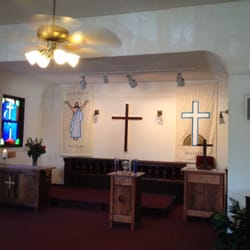 San Martin Presbyterian Church - Sanctuary of church