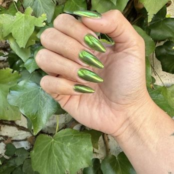 Tamika Nails & Spa - Hard gel chrome by Travis - Nail Salons Near Me - Burlingame, California