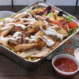 Chicken Shawarma Over Rice