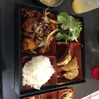 Seoul Fusion - General tso chicken bento box - Korean Near Me - Kennewick, Washington
