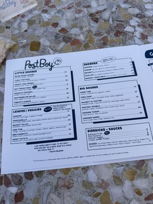 Menu photo 1 PostBoy New Buffalo, MI Menu photo 1 PostBoy New Buffalo, MI
