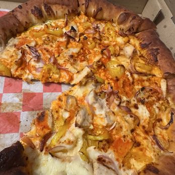 Gridiron Pizza - Stuffed crust Buffalo Chicken Pizza - Pizza Near Me - Victorville, California Gridiron Pizza - Stuffed crust Buffalo Chicken Pizza - Pizza Near Me - Victorville, California