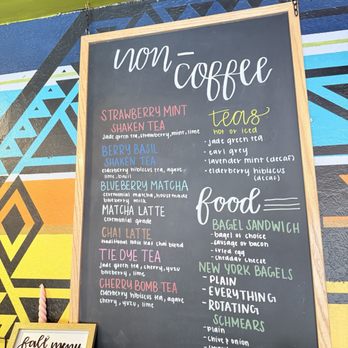 Monstera Coffee Studio - Non-coffee menu - Coffee & Tea Near Me - Clovis, California