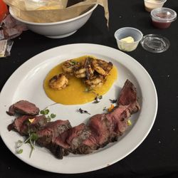 Fire And Knives Bar And Grill - Elk / shrimp