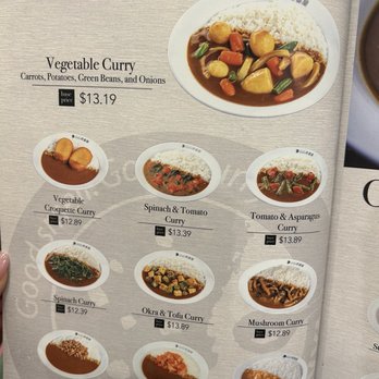 Curry House Coco Ichibanya - Menu - Japanese Curry Near Me - San Diego, California