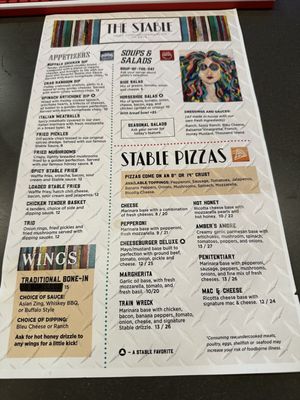 Menu photo 8 The Stable Pendleton, IN