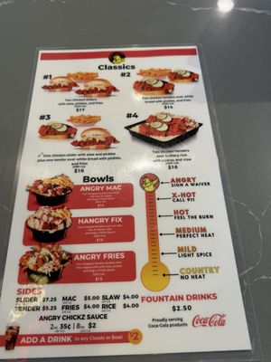 Menu photo 6 Angry Chickz Elk Grove, CA