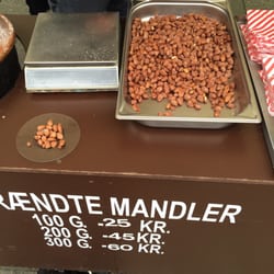 Vaffelboden - Brændte mandler