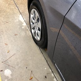 Dented rim