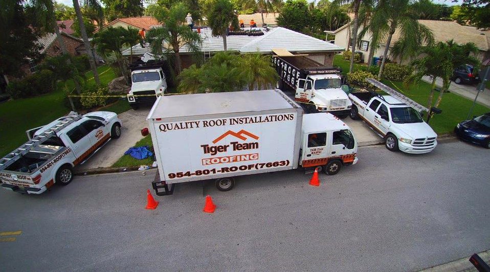 Slide of Tiger Team Roofing