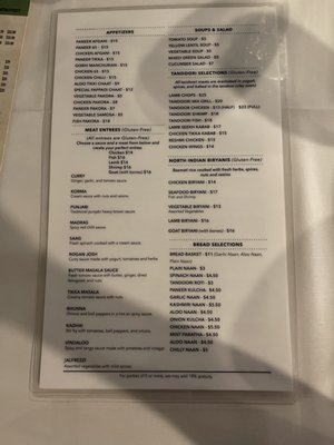 Menu photo 5 Taj Palace Indian Restaurant Louisville, KY Menu photo 5 Taj Palace Indian Restaurant Louisville, KY