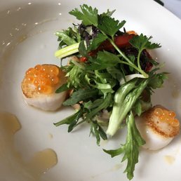 Pan-seared scallops Pan-seared scallops