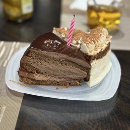 Sweet and delicious cake.