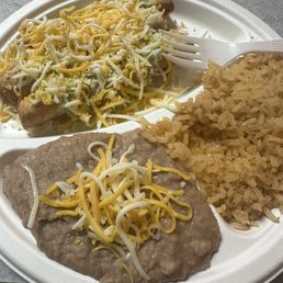 3 Rolled Tacos special plate 3 Rolled Tacos special plate