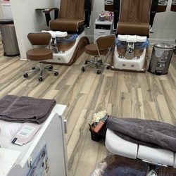 Pedicure area