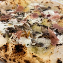 Gino's Brick Oven Pizza - Honey bacon Gouda pizza