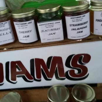Southern Jar - a display of jams for sale - Specialty Food Near Me Southern Jar - a display of jams for sale - Specialty Food Near Me