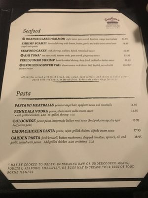 Menu photo 2 Gresham's Chop House Hawley, PA