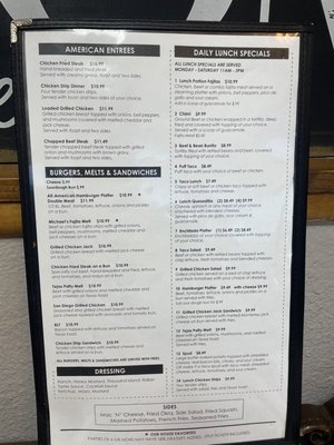 Menu photo 2 Tejas Cafe Gladewater, TX