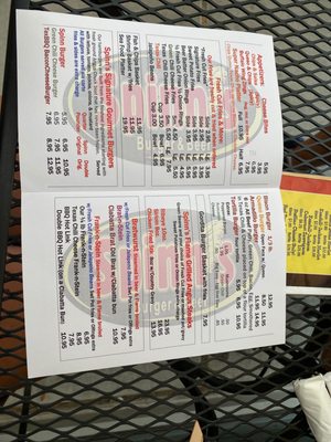 Menu photo 1 Spinns Burger & Beer Albuquerque, NM