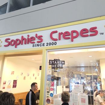 Sophie's Crepes - 1-4-25. Storefront Entrance - Desserts Near Me - San Francisco, California Sophie's Crepes - 1-4-25. Storefront Entrance - Desserts Near Me - San Francisco, California