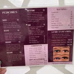 C&G Nails and Spa - Pedicure - Waxing - Add Ons - Lashs