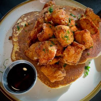 Hatch Cantina - Everyone's fave-popcorn chicken with corn cakes. - Bars Near Me - Seattle, Washington Hatch Cantina - Everyone's fave-popcorn chicken with corn cakes. - Bars Near Me - Seattle, Washington