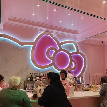 Hello Kitty Cafe - The bar inside - Cafes Near Me - Irvine, California