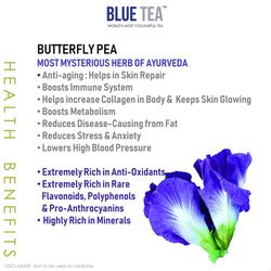 Mermaids and Sailors Moss - Try our color changing, health promoting Bluebellvine tea!