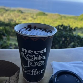 Kona Joe's Coffee - Kona Joe's mocha with a view! - Coffee & Tea Near Me - Kealakekua, Hawaii Kona Joe's Coffee - Kona Joe's mocha with a view! - Coffee & Tea Near Me - Kealakekua, Hawaii