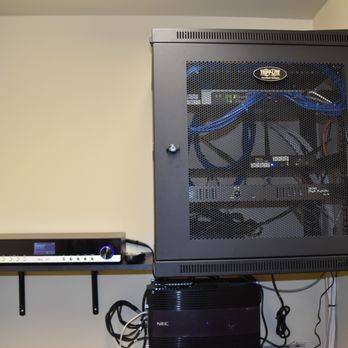 Vital Technology Group - I.T. nerve center, typically in a storage or I.T. closet. - IT Services & Computer Repair Near Me