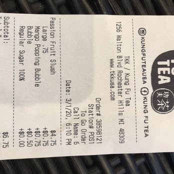 Kung Fu Tea - Bubble Tea Near Me - Rochester Hills, Michigan Kung Fu Tea - Bubble Tea Near Me - Rochester Hills, Michigan