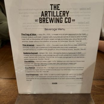 Artillery Brewing - information about the brewery - Breweries Near Me - West Chester, Pennsylvania