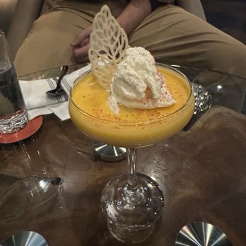 Safar - Mango Lasi Panna Cotta - Indian Near Me - Cleveland, Ohio Safar - Mango Lasi Panna Cotta - Indian Near Me - Cleveland, Ohio