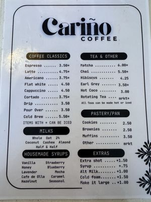Menu photo 3 Carino Cafe Houston, TX Menu photo 3 Carino Cafe Houston, TX