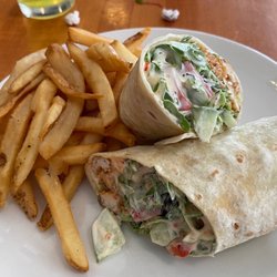 The Bluebird - Spicy chicken wrap