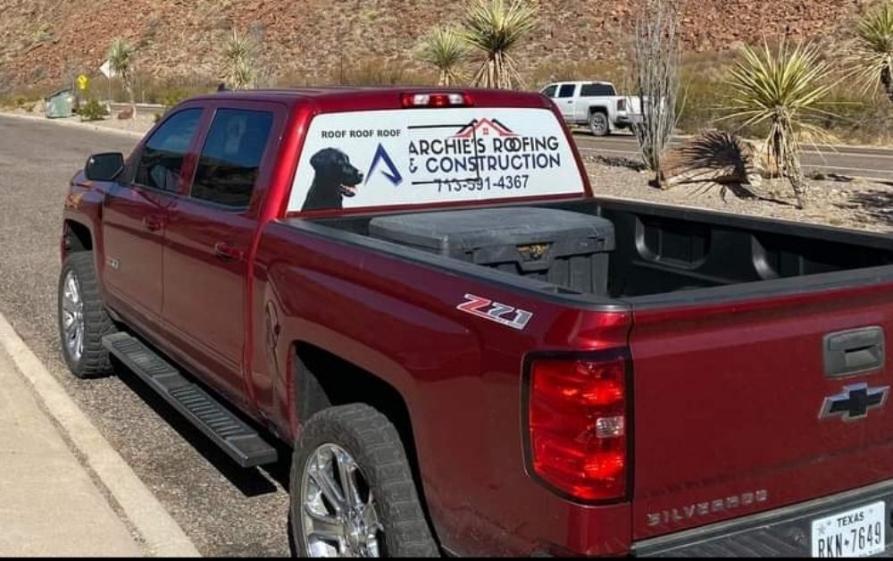 Slide of Archie's Roofing & Construction