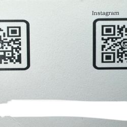 Hulco Printers - Back in 2014, this was new and a different way to make sure people checked out your socials!