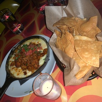 Street Taco - Cheese dip w/chorizo - Cocktail Bars Near Me - New York, New York Street Taco - Cheese dip w/chorizo - Cocktail Bars Near Me - New York, New York